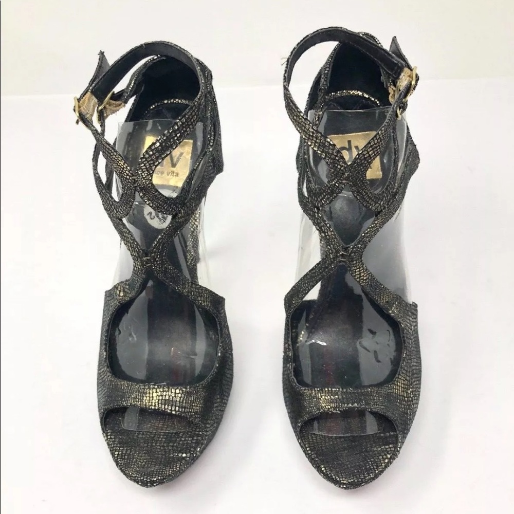 DV Dolce Vita Heel Open toe Ankle Strap Cross